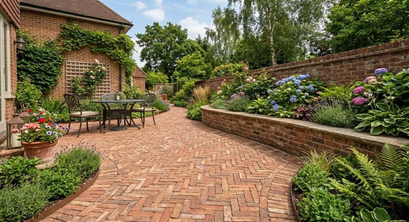 Brick Hardscape Construction in Warwick, RI